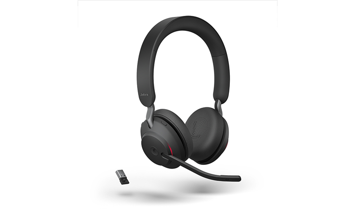 Jabra Evolve2 65 stereo USB-A black Headset