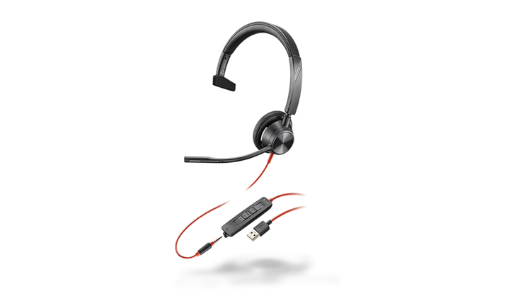 Poly Blackwire 3315-M USB A Headset