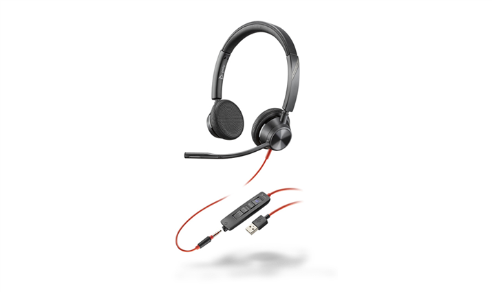 Poly Blackwire 3325 M USB A Headset