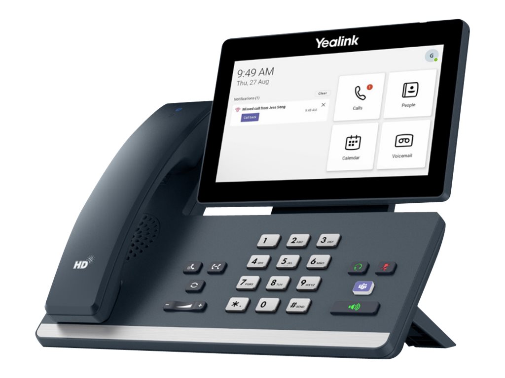 Yealink MP58 WH Teams Edition VoIP phone with Bluetooth interface