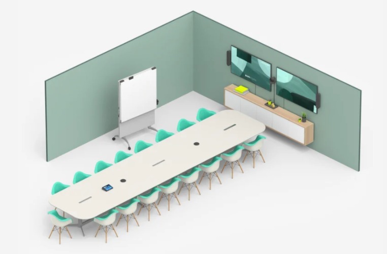 boardroom logitech room solution