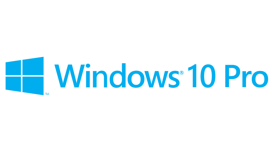 windows 10 pro logo vector